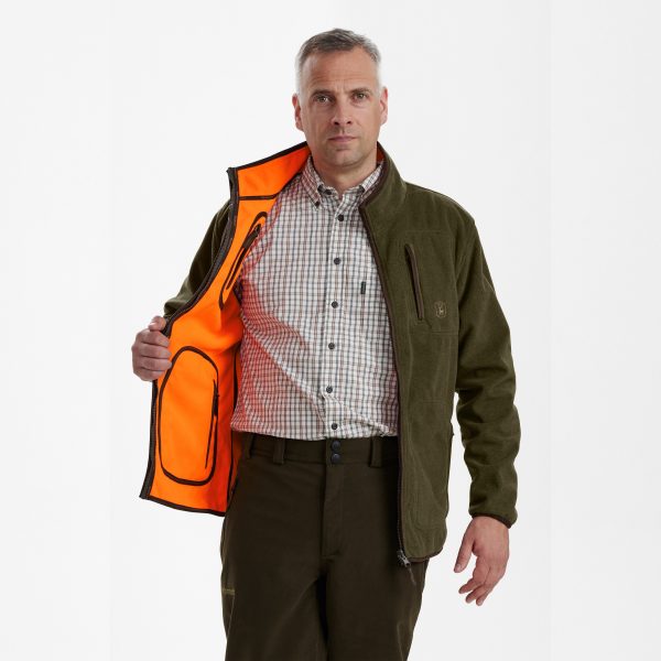Deerhunter Gamekeeper Bonded Fleecejacke - Wendbar 5526 – Bild 3