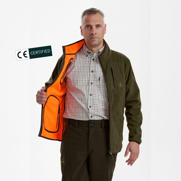 Deerhunter Gamekeeper Bonded Fleecejacke - Wendbar 5526 – Bild 2