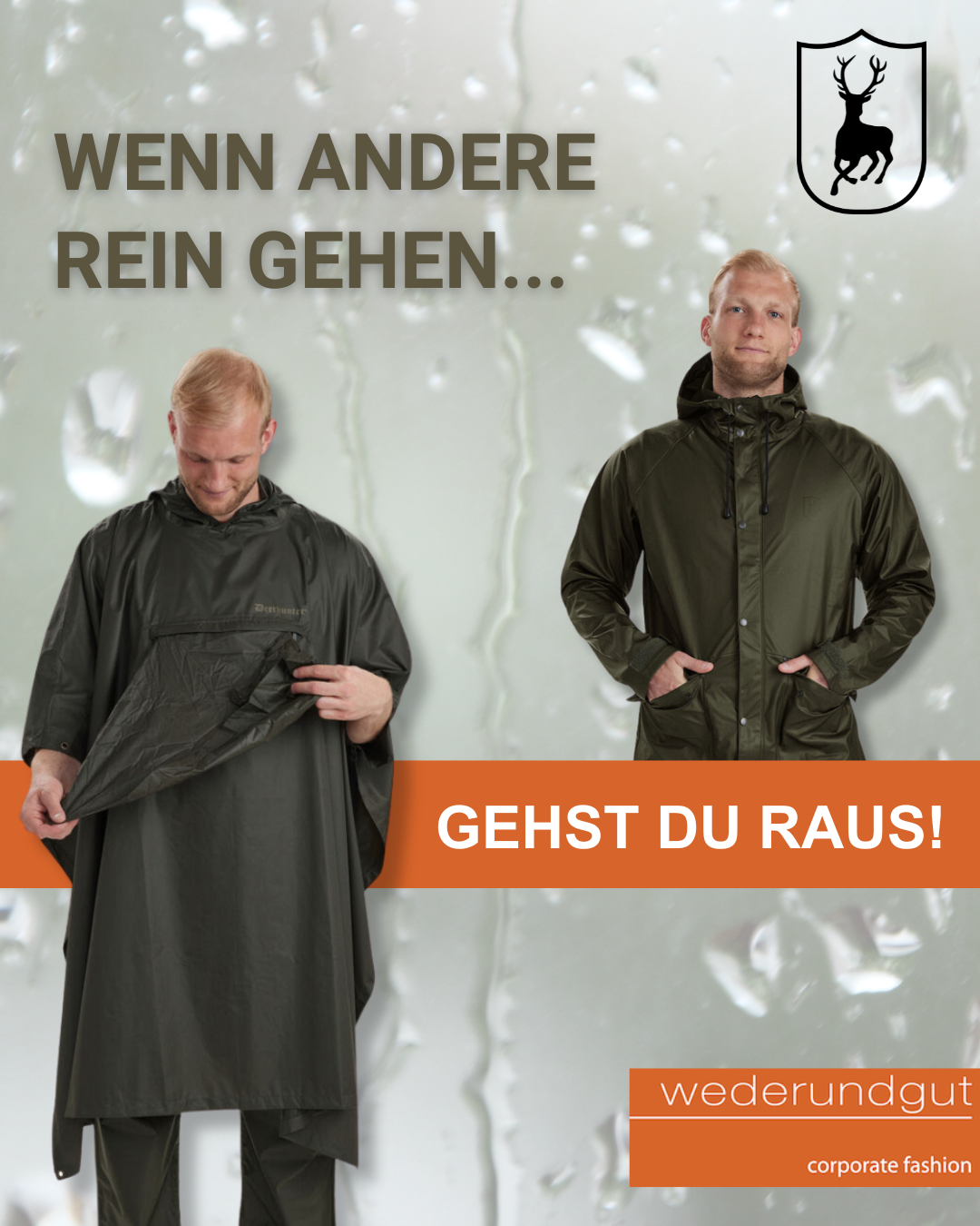 Regenbekleidung von Deerhunter