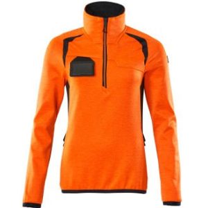 MASCOT® ACCELERATE SAFE Fleecepullover mit kurzem Reißverschluss [19353-316]